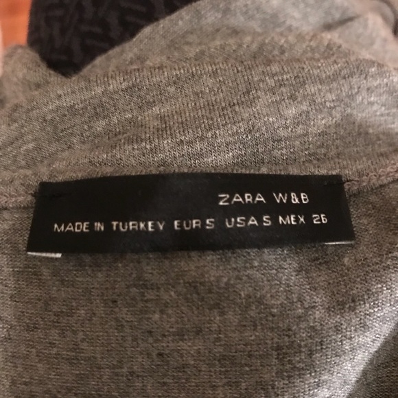 ZARA comfortable grey top. - Picture 4 of 5